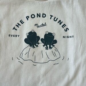 Tiny Cottons “The Pond Tunes” shirt size 10.
